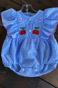 Cherries and flowers Baby Romper