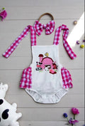 Farm & Cow Baby Romper